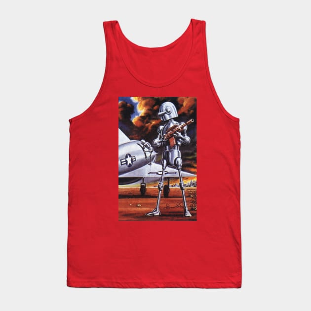 Vintage Science Fiction Tank Top by MasterpieceCafe